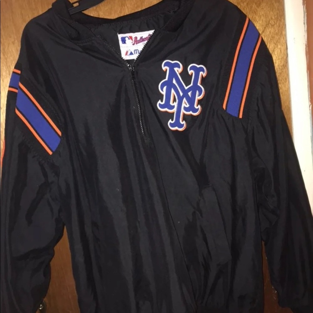 New Yoke Mets Vintage Bomber Jacket